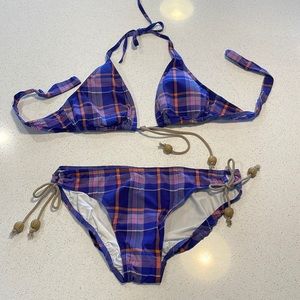 Gap body plaid bikini